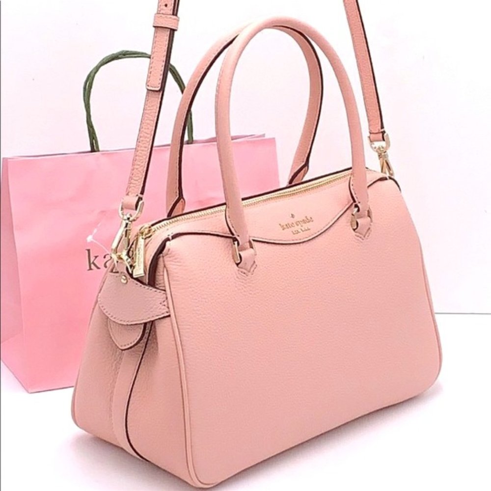 Kate Spade Mimi Satchel Rose Smoke - Picture 1 of 16